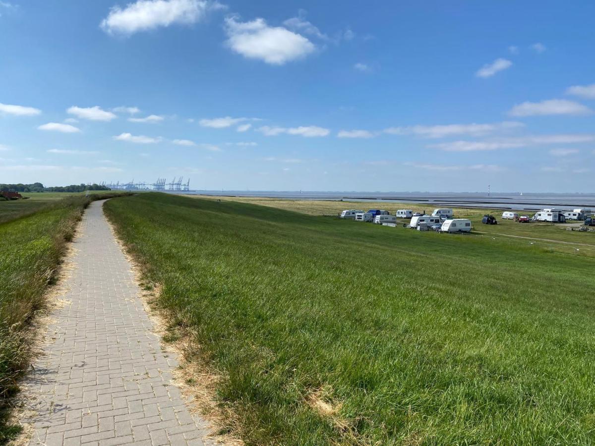 Ferienhaus Wieden Am Deich Wurster Nordseekuste Zewnętrze zdjęcie